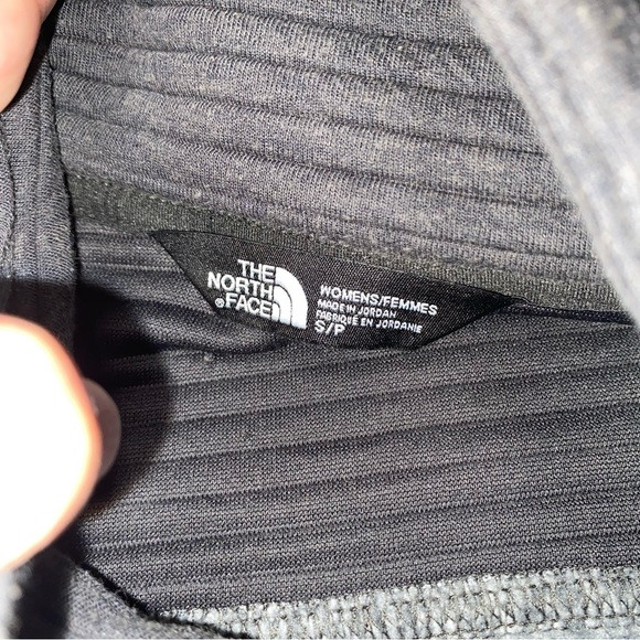 The North Face Grey Indi Hooded‎ Fleece Full Zip Jacket Small - Picture 7 of 9
